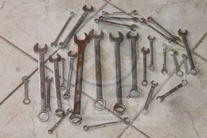 lot 266 image: LOT OF ASSORTED BRANDSIZE COMBINATION&nbsp OPEN -END WRENCHES&nbsp