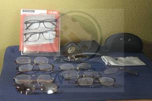 lot 273 image: LOT OF ASSORTED READING GLASSES  DESIGNER FRAME AND DESIGNER GLASS CASES  SEE PICS&nbsp