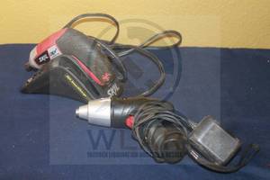 lot 274 image: BLACK &amp DECKER CORDED SCREWDRIVER &amp SKIL IX02 CORDLESS SCREWDRIVER WITH SKIL SMARTCHARGE SYSTEM CHARGERING BASE&nbsp&nbsp
