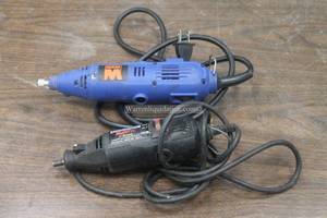 lot 73 image: TOTAL OF 2 DREMEL ROTARY TOOLS -&nbsp DREMEL MULTI PRO TYPE 5&nbsp &amp WEN ROTARY TOOL 2305&nbsp