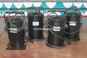 lot 150 image: TOTAL OF 4 MBT P38S PAR SPOT THEATER CAN&nbsp LIGHTS&nbsp