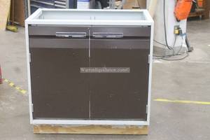 lot 178 image: &nbspOUTDOOR LIVING 30&nbsp METAL TWO -DOOR CABINET&nbsp