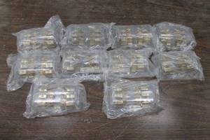 lot 144 image: TOTAL OF 10 PACKS OF 6-WAY ELECTRONICAL POWER DISTRIBUTION TERMINAL BLOCKS  SEE PICS