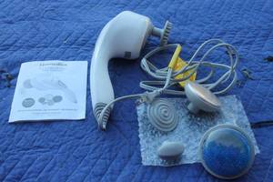 lot 50 image: HOMEDICS HOT &amp COLD VIBRATION BODY MASSAGER HHP-256HJ WITH MANUAL &amp ATTATCHMENTS  SEE PICS&nbsp