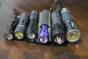 lot 67 image: TOTAL OF 6 ASSORTED BRAND LED&nbsp FLASHLIGHTS&nbsp