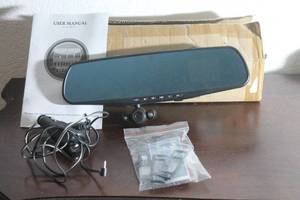 lot 125 image: HD MIRROR CAM VERSION MO21 YOUR INVISIBLE EYEWITNESS ON THE ROAD