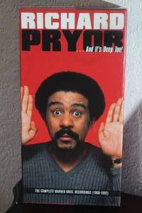 lot 128 image: RICHARD PRYOR AND ITS DEEP , THE COMPLETE WARNER BROS RECORDINGS&nbsp 1968-1992&nbsp BOX SET  MISSING DISC 3  SEE PICS&nbsp