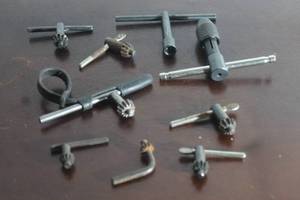 lot 167 image: LOT OF TAP WRENCHES AND DRILL CHUCK KEYS  SEE PICS&nbsp