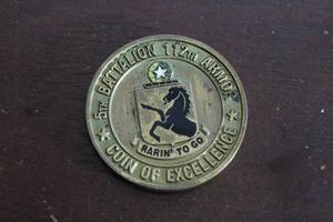 lot 184 image: U.S ARMY 5TH BATTALION 112 TH ARMOR REGIMENT CHALLENGE COIN&nbsp