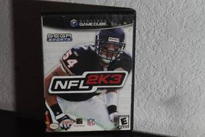 lot 8 image: NINTENDO GAMECUBE NFL 2K3&nbsp VIDEO GAME&nbsp