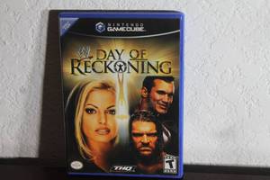 lot 27 image: NINTENDO GAMECUBE WWE DAY OF RECKONING&nbsp VIDEO GAME&nbsp