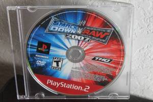 lot 45 image: SONY PLAYSTATION 2 SMACK DOWN VS RAW 2007&nbsp VIDEO GAME&nbsp