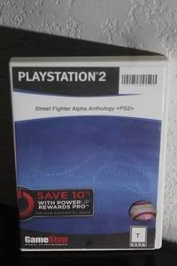 lot 52 image: SONY PLAYSTATION 2 CAPCOM STREET FIGHTER ALPHA ANTHOLOGY&nbsp VIDEO GAME&nbsp