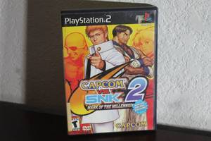lot 55 image: SONY PLAYSTATION 2 CAPCOM VS SNK 2 MARK OF THE MILLENNIUM&nbsp VIDEO GAME&nbsp