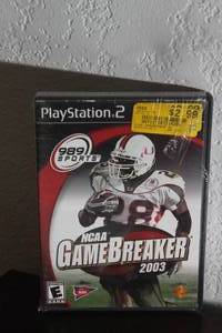lot 59 image: SONY PLAYSTATION 2&nbsp 989 SPORTS NCAA GAME BREAKER 2003&nbsp VIDEO GAME&nbsp