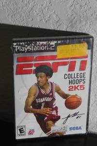 lot 60 image: SONY PLAYSTATION 2&nbsp ESPN COLLEGE HOOPS 2K5&nbsp VIDEO GAME&nbsp