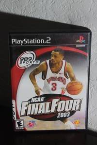 lot 62 image: SONY PLAYSTATION 2&nbsp 989 SPORTS NCAA FINAL FOUR 2003&nbsp VIDEO GAME&nbsp