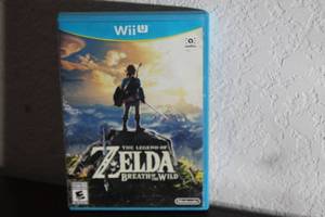 lot 71 image: NINTENDO WII THE LEGEND OF ZELDA BREATH OF THE WILD VIDEO GAME&nbsp