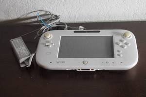 lot 79 image: NINTENDO WII U&nbsp WHITE GAMEPAD WUP-010 WITH POWER ADAPTER