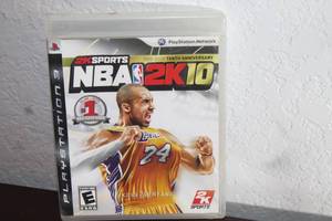 lot 82 image: SONY PLAYSTATION 3 2K SPORTS NBA 2K10 VIDEO GAME&nbsp