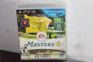 lot 88 image: SONY PLAYSTATION 3 EA SPORTS MASTERS TIGER WOODS PGA TOUR 12 VIDEO GAME&nbsp