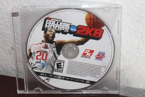 lot 95 image: SONY PLAYSTATION 3 EA SPORTS COLLEGE HOOPS NCAA 2K8 VIDEO GAME&nbsp