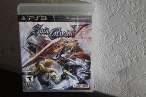 lot 92 image: SONY PLAYSTATION 3 SOUL CALIBUR V VIDEO GAME&nbsp