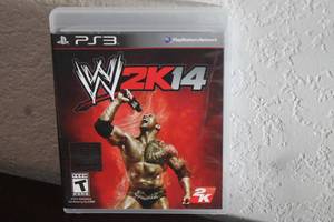 lot 101 image: SONY PLAYSTATION 3 WWE 2K14 VIDEO GAME&nbsp