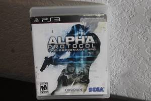 lot 106 image: SONY PLAYSTATION 3 ALPHA PROTOCOL THE ESPIONAGE RPG VIDEO GAME&nbsp
