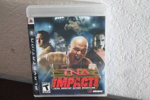 lot 107 image: SONY PLAYSTATION 3 TNA IMPACT TOTAL NONSTOP ACTION WRESTLING VIDEO GAME&nbsp