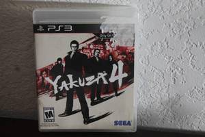 lot 108 image: SONY PLAYSTATION 3 YAKUZA 4 VIDEO GAME&nbsp