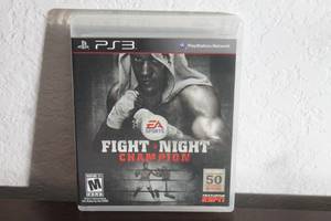 lot 113 image: SONY PLAYSTATION 3 EA SPORTS FIGHT NIGHT CHAMPION VIDEO GAME