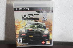 lot 120 image: SONY PLAYSTATION 3 WRC 3 FIA WORLD RALLY&nbsp CHAMPIONSHIP VIDEO GAME&nbsp