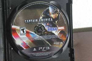 lot 132 image: SONY PLAYSTATION 3 MARVEL CAPTAIN AMERICA  SUPER SOLDIER VIDEO GAME&nbsp