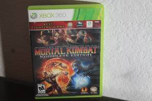 lot 137 image: MICROSOFT XBOX 360 MORTAL KOMBAT  KOMPLETE EDITION VIDEO GAME&nbsp