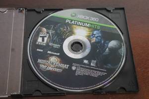 lot 141 image: MICROSOFT XBOX 360 PLATINUM HITS MORTAL KOMBAT VS DC UNIVERSE VIDEO GAME&nbsp