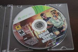 lot 142 image: MICROSOFT XBOX 360 GRAND THEFT AUTO V VIDEO GAME&nbsp