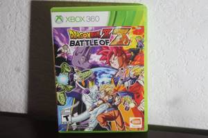 lot 143 image: MICROSOFT XBOX 360 DRAGON BALL Z  BATTLE OF Z VIDEO GAME&nbsp