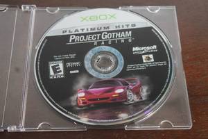 lot 160 image: MICROSOFT XBOX PLATINUM HITS PROJECT GOTHAM RACING VIDEO GAME&nbsp