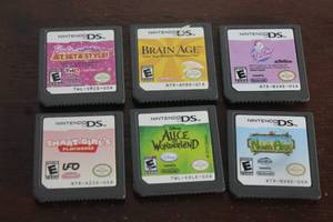 lot 171 image: TOTAL OF 6 NINTENDO DS LITE&nbsp VIDEO GAME CARTRIDGES&nbsp &nbsp SEE PICS&nbsp