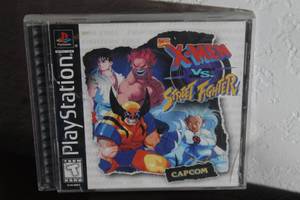 lot 175 image: SONY PLAYSTATION 1 X-MEN VS. STREET FIGHTER VIDEO GAME