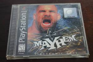 lot 179 image: SONY PLAYSTATION 1 WCW MAYHEM VIDEO GAME&nbsp