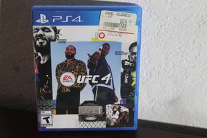 lot 191 image: SONY PLAYSTATION 4 EA SPORTS UFC 4 VIDEO GAME&nbsp