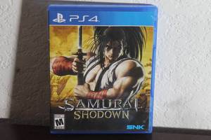 lot 199 image: SONY PLAYSTATION 4 2019 SAMURAI SHODOWN VIDEO GAME&nbsp