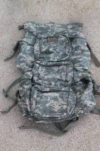 lot 22 image: NORTH AMERICAN RESCUE ( NAR) WARRIOR AID AND LITTLE KIT ( WALK) ARMY UNIVERSAL COMOUFLAGE PATTERN&nbsp 29 COMBAT BACKPACK&nbsp