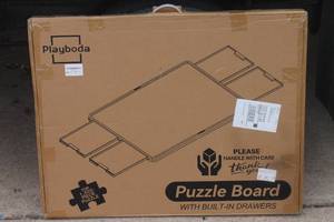 lot 27 image: PLAYBODA PUZZLE BOARD WITH BUILT IN DRAWER , X003US9213 IN ORIGINAL&nbsp CLOSED BOX&nbsp
