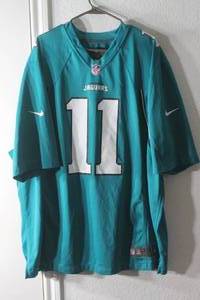 lot 34 image: NIKE NFL PLAYERS ON FIELD JACKSONVILLE JAGUARS GABBER # 11 JERSEY , SIZE 3XL&nbsp