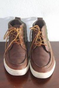 lot 74 image: POLO RALPH LAUREN 0200001087 F16&nbsp &nbspLANDER CHUKKA BROWN MEN BOOTS , SIZE 14D&nbsp