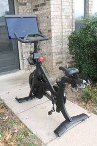 lot 136 image: PELOTON BIKE HD ROTATING TOUCHSCREEN&nbsp SEE VIDEO ATTACHED