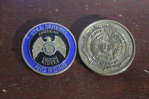 lot 193 image: &nbspAMERICAN LEGION RIDERS CHALLENGE COIN&nbsp &amp BRONZE AMERICAN LEGION CHALLENGE COIN VIETNAM  THE WALL&nbsp